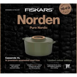 Norden støpejernsgryte 4 liter, brennesle