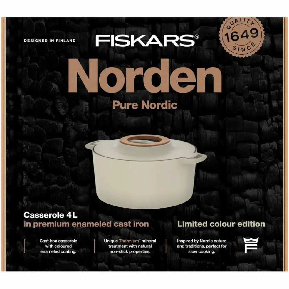 Norden støpejernsgryte 4 liter, brennesle