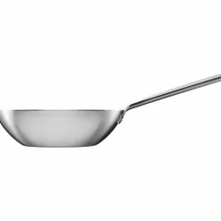 Norden ubelagt wokpanne 28 cm, rustfritt stål