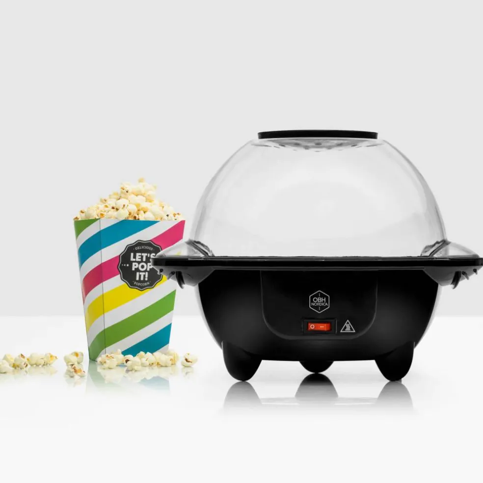 Nordica Popcornmaskin Big Popper Svart