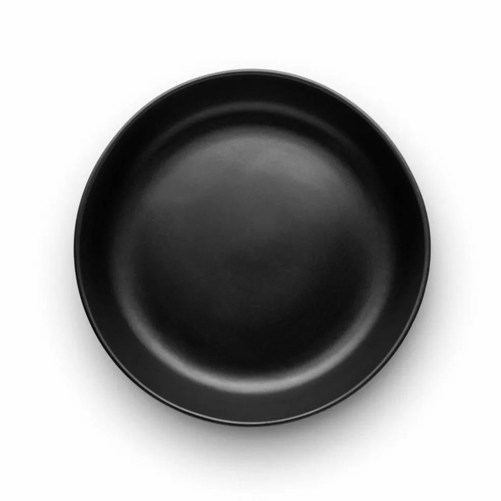 Nordic Kitchen lav salatskål 28 cm, svart