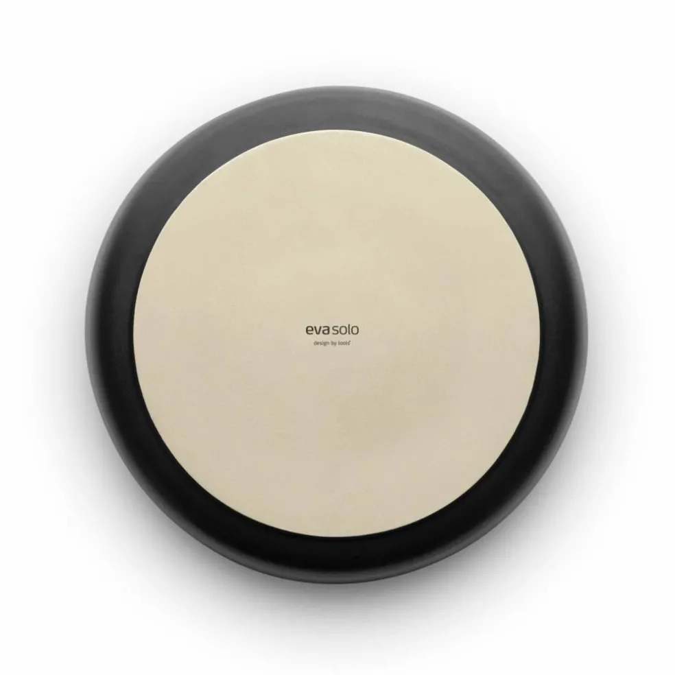 Nordic Kitchen lav salatskål 28 cm, svart