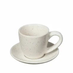 Nordic Vanilla espressokopp med fat