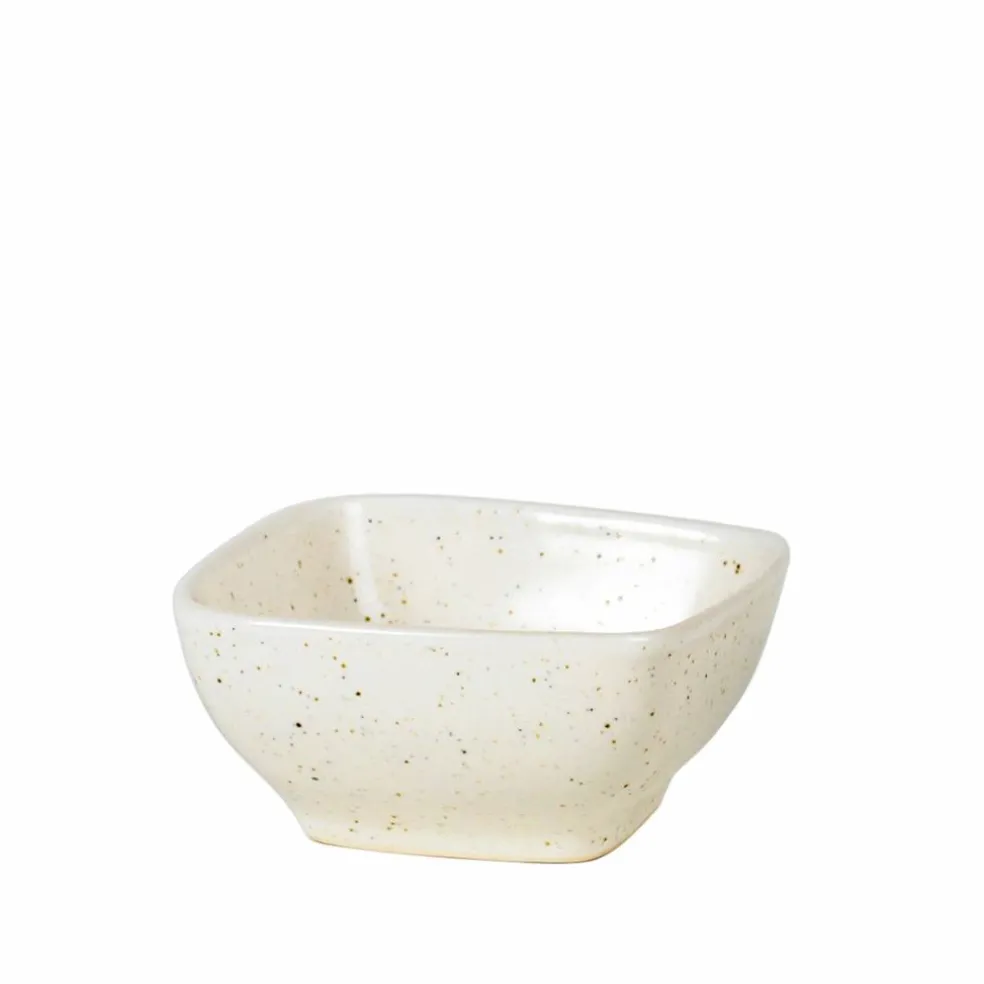 Nordic Vanilla firkantet skål 8 cm