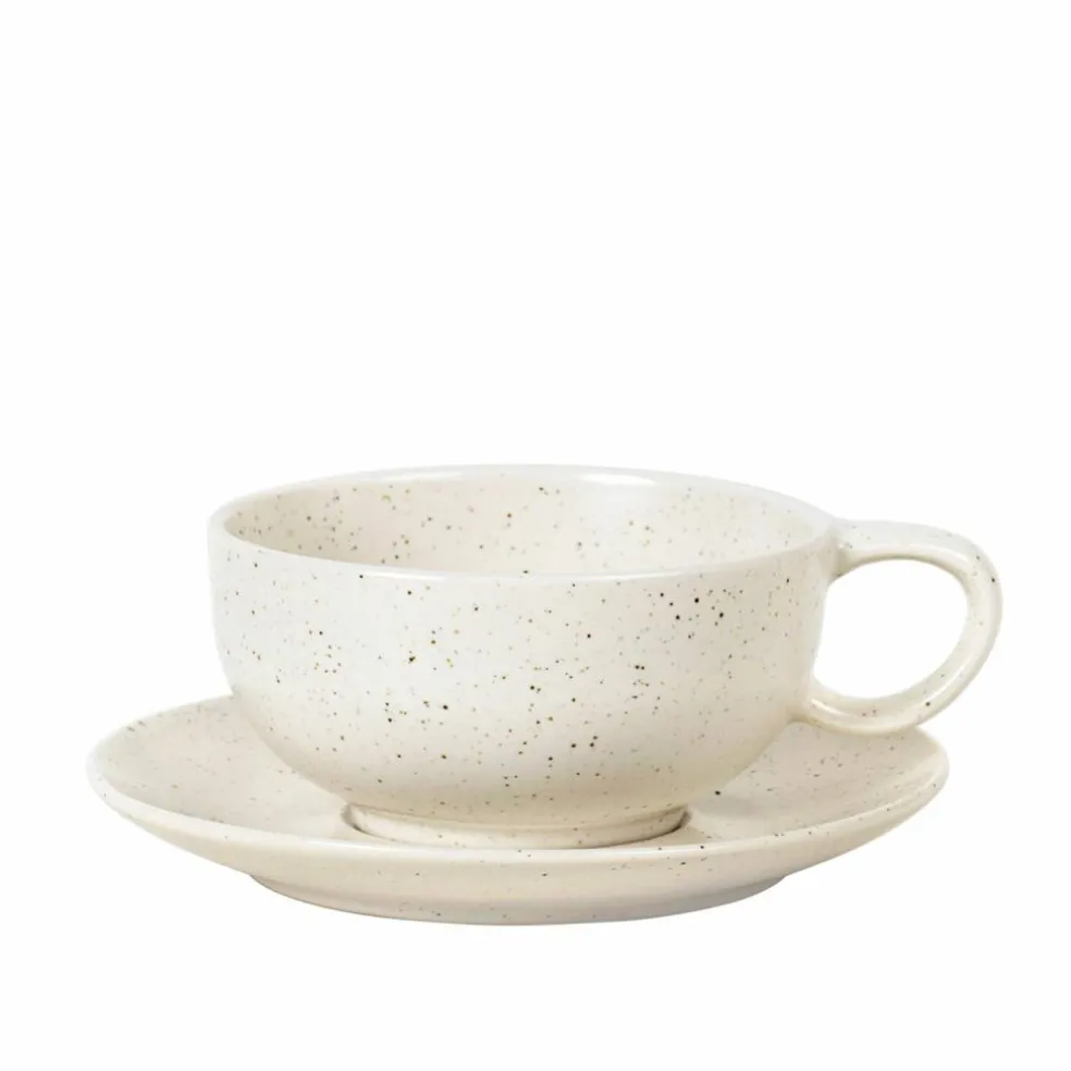 Nordic Vanilla tekopp med fat 25 cl
