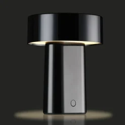 Oblong lampe, varmgrå