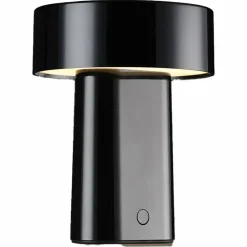 Oblong lampe, varmgrå