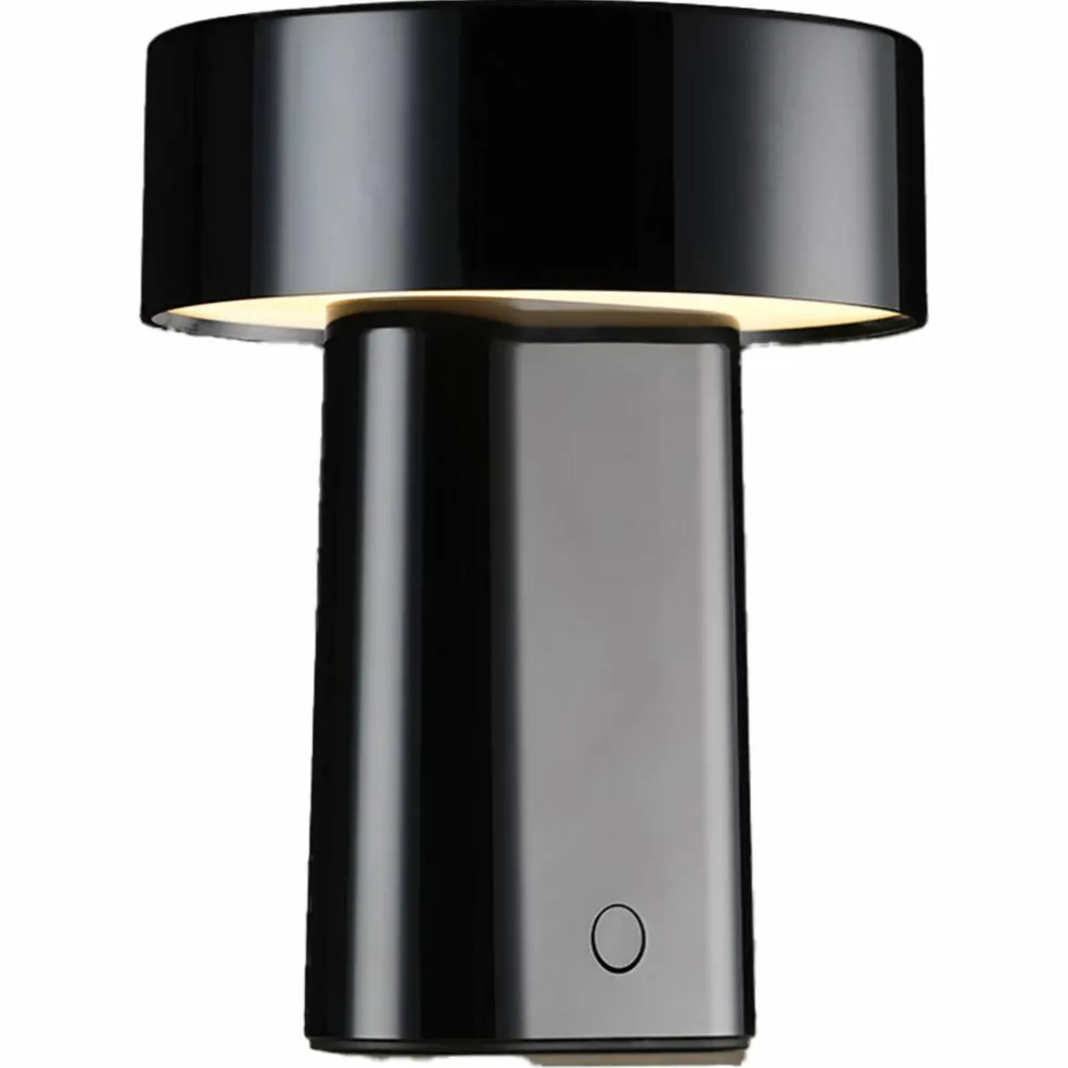 Oblong lampe, varmgrå