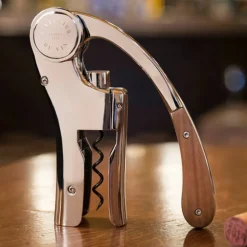 Oeno Motion Wood & Chrome korketrekker