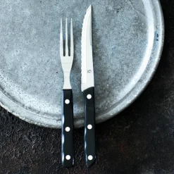 Old Farmer Black Grillbestikk 4+4