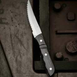 Old Farmer Classic biffkniv XL 4 stk, tre/stål