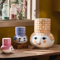 Olga vase 20 cm, blå