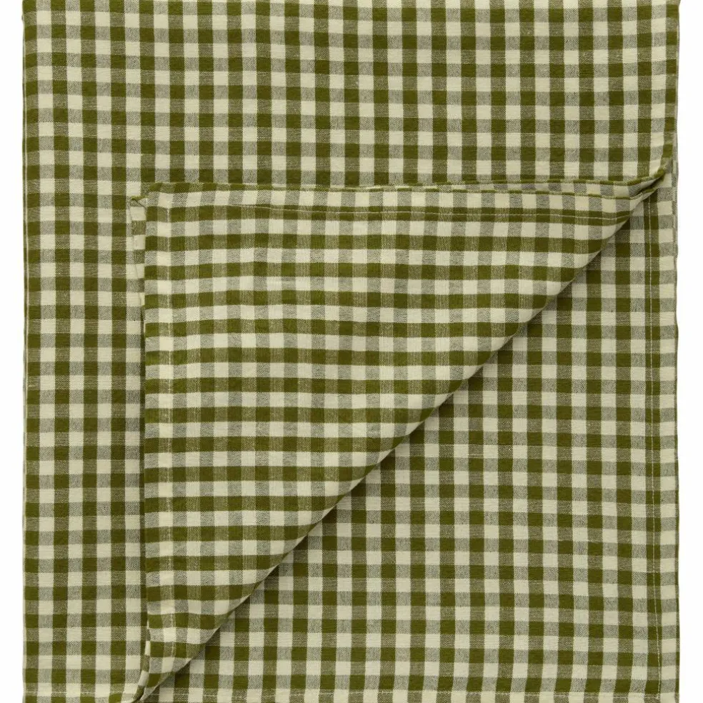 Oliva duk 140 x 240 cm, grønn