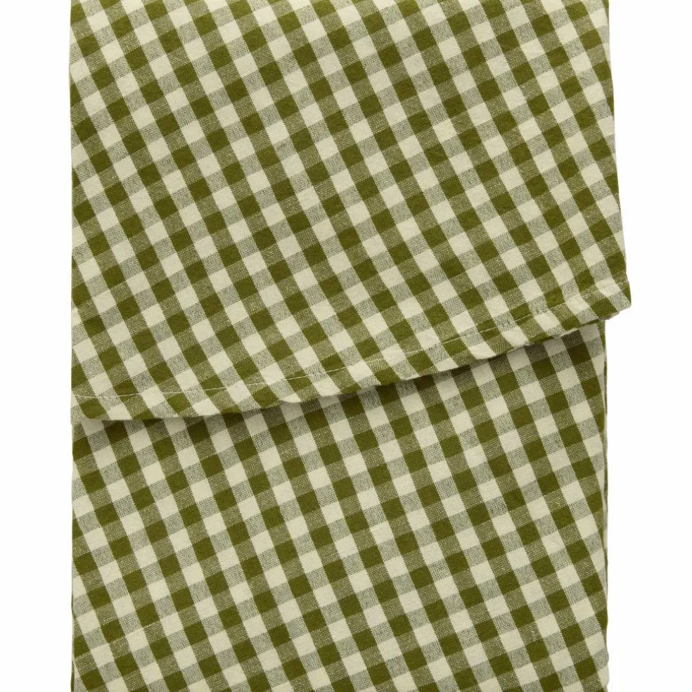Oliva rund duk 160 cm, brun