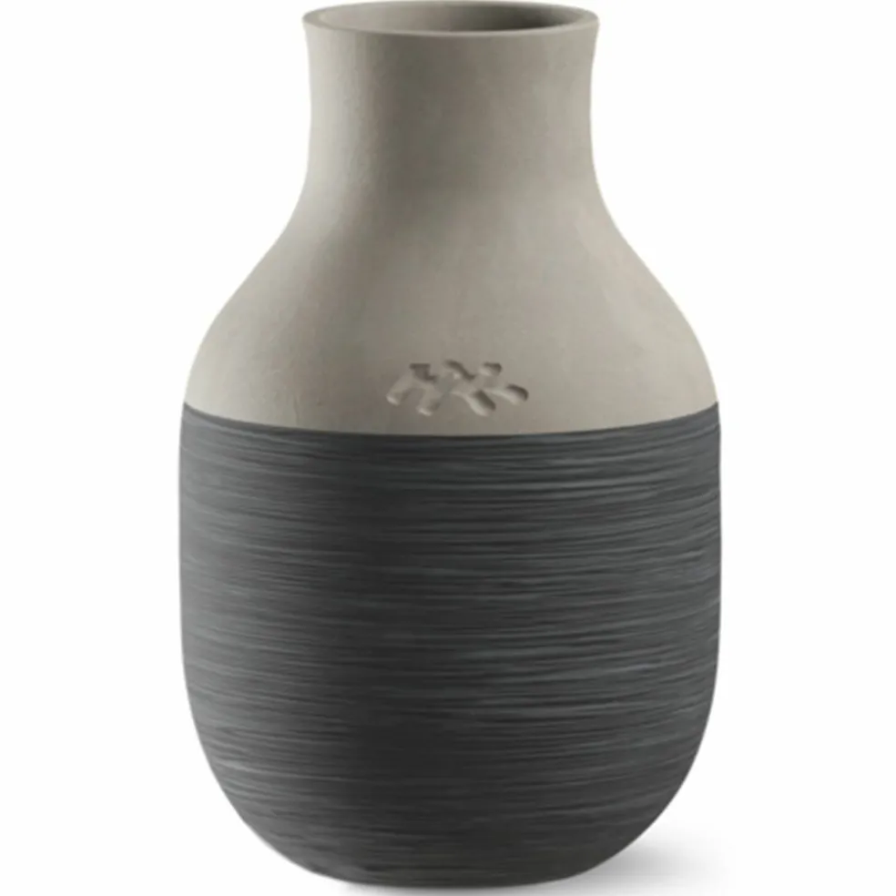 Omaggio Circulare vase 20 cm, antrasittgrå