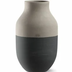 Omaggio Circulare vase 20 cm, antrasittgrå