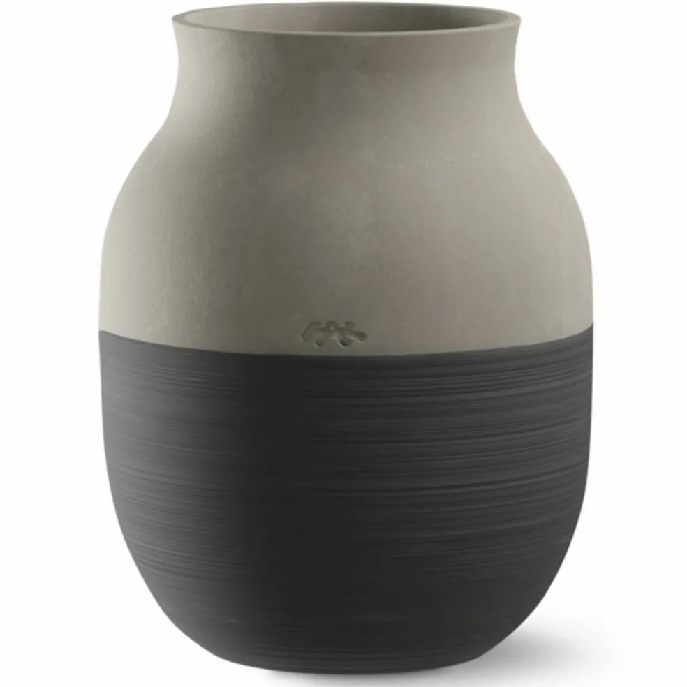 Omaggio Circulare vase 12,5 cm, antrasittgrå