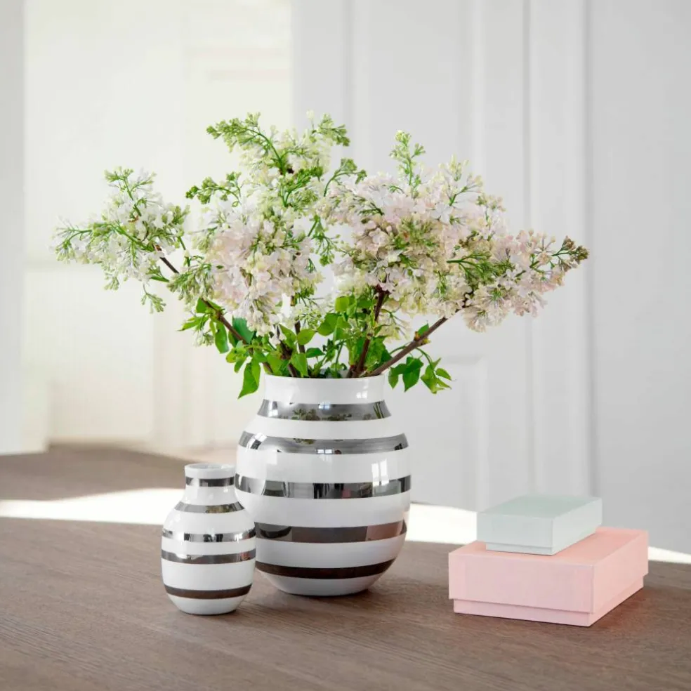 Omaggio Vase 200 mm Perlemor