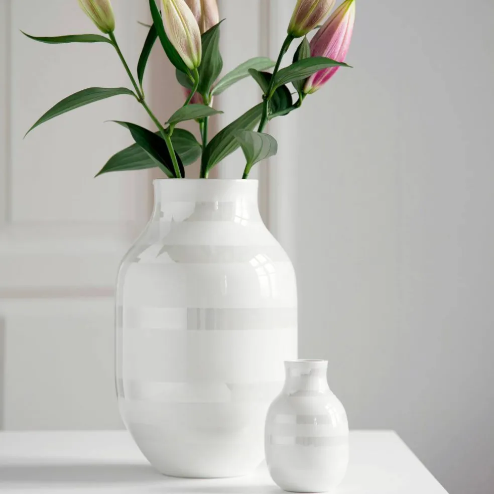 Omaggio Vase 305 mm Perlemor