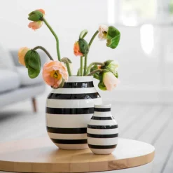 Omaggio Vase 200 mm Sølv