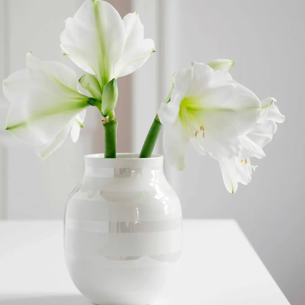 Omaggio Vase 200 mm Sølv