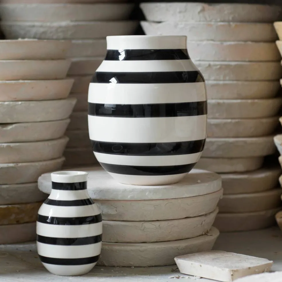 Omaggio Vase 200 mm Sølv