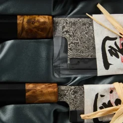 OMO knivsett, Bunka Petty 12 cm + Kokkekniv 21 cm