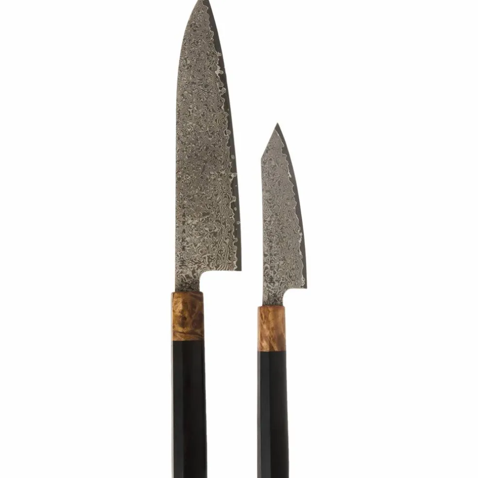 OMO knivsett, Bunka Petty 12 cm + Kokkekniv 21 cm