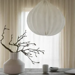 Onion taklampe, hvit