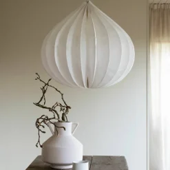Onion taklampe, hvit
