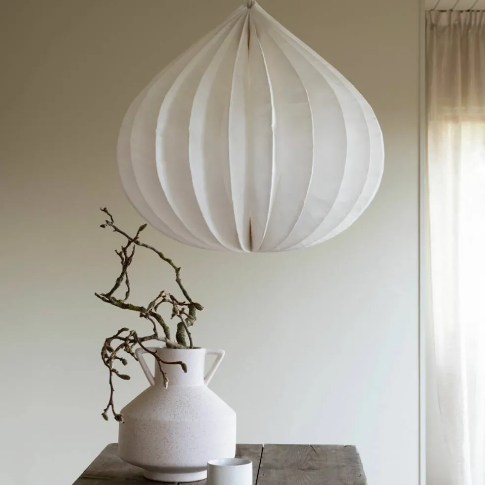 Onion taklampe, hvit