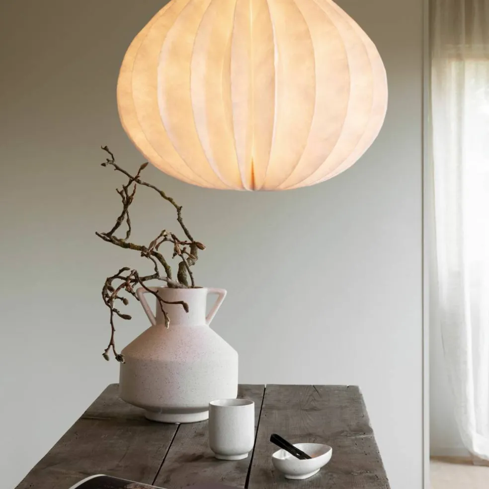 Onion taklampe, hvit