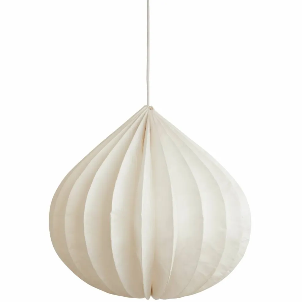 Onion taklampe, hvit