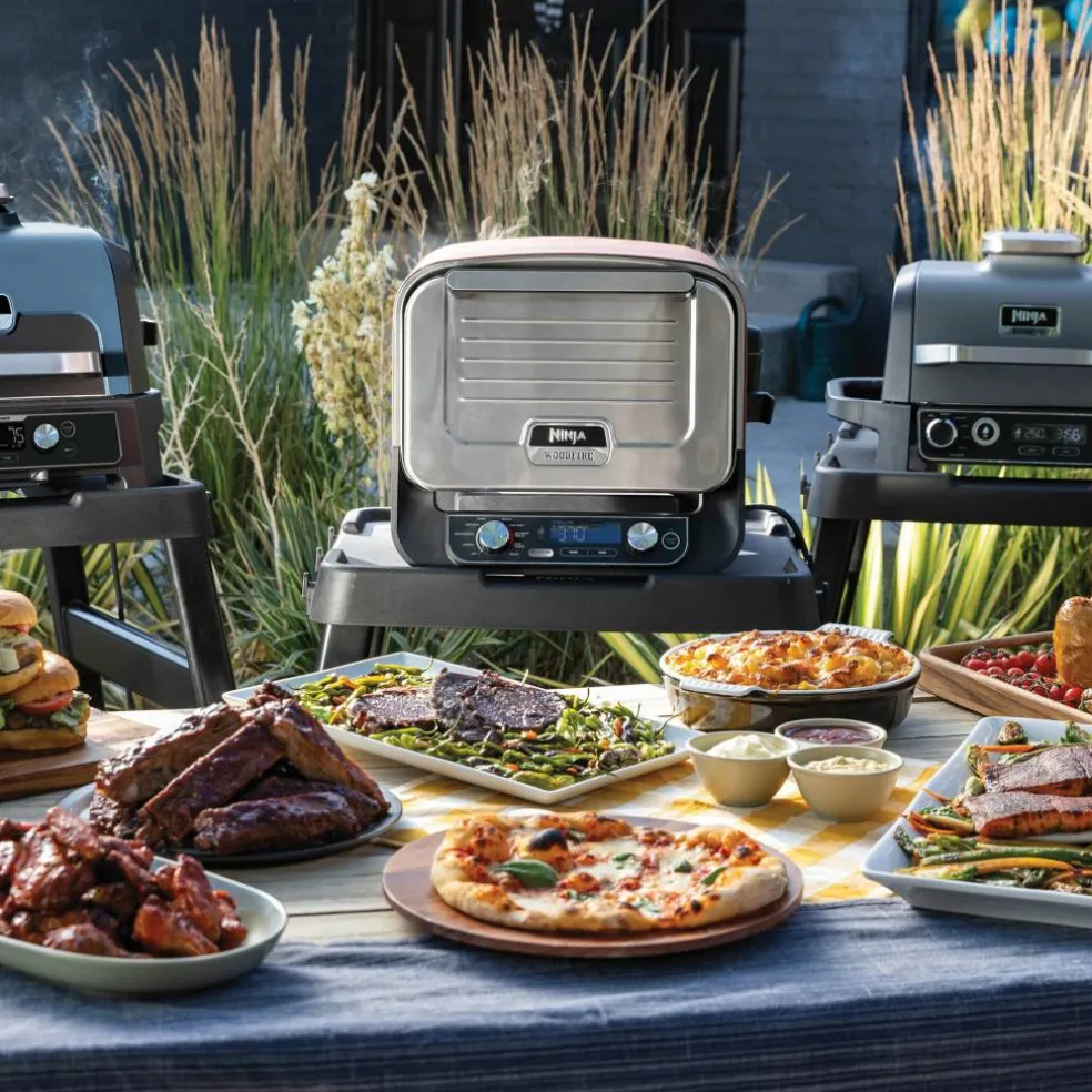 OO101EU Woodfire elektrisk grill