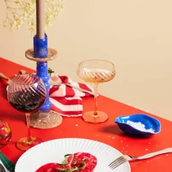 Opacity champagneglass 30 cl 2-pakning, brun