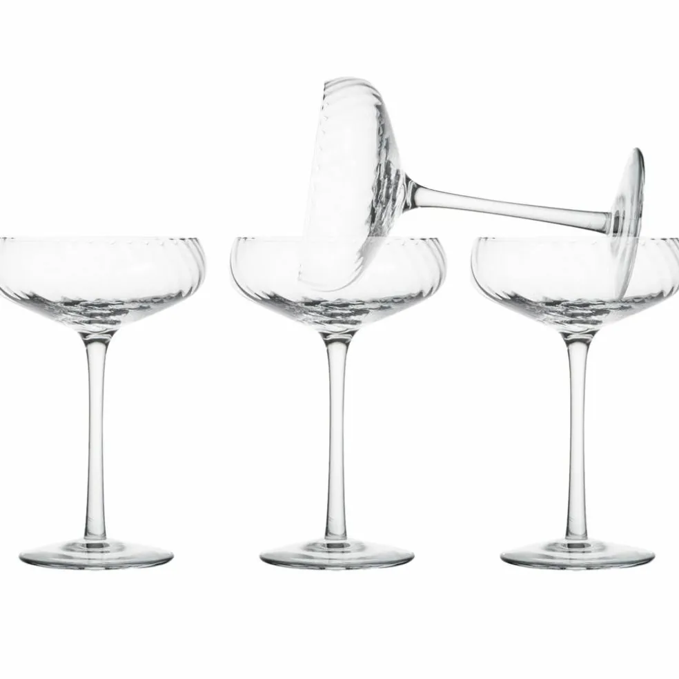 Opacity champagneglass 30 cl 4-pakning, klar