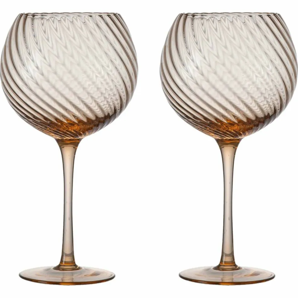 Opacity vinglass 47 cl 2-pakning, fersken