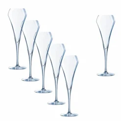 Open Up champagneglass 20 cl, 6-pack