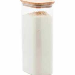 Oppbevaringsglass med bambuslokk 180 cl