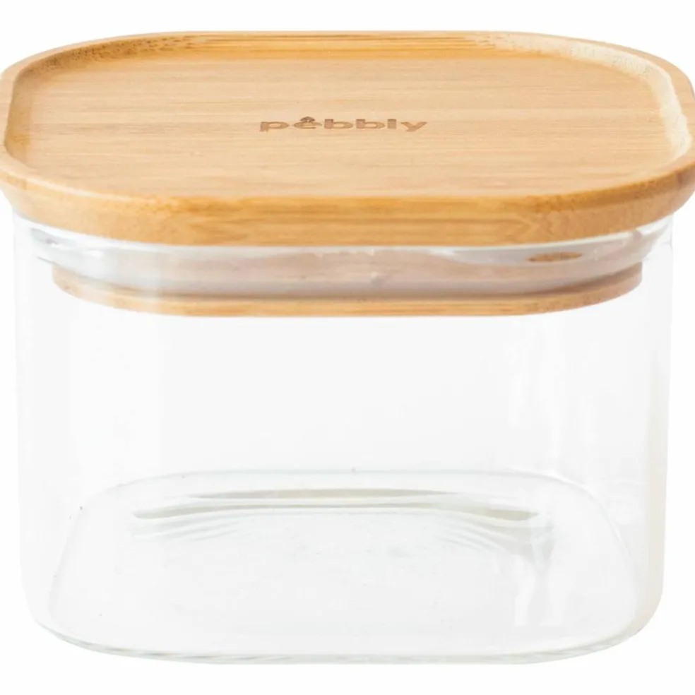 Oppbevaringsglass med bambuslokk 2200 ml