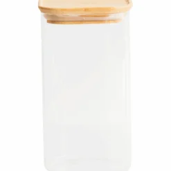 Oppbevaringsglass med bambuslokk 1400 ml