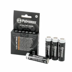Oppladbare batterier 18650, 4 stk.