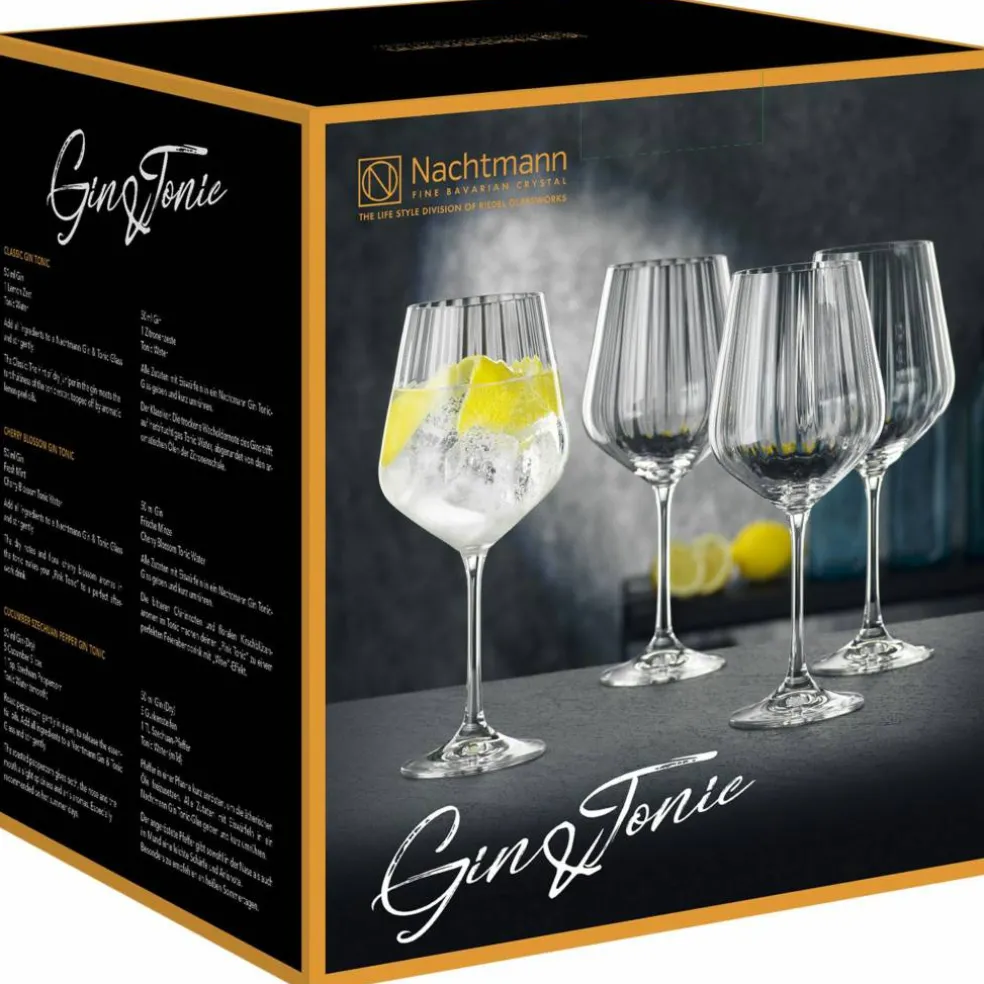 Optic gin & tonic-glass 64 cl 4-pakk