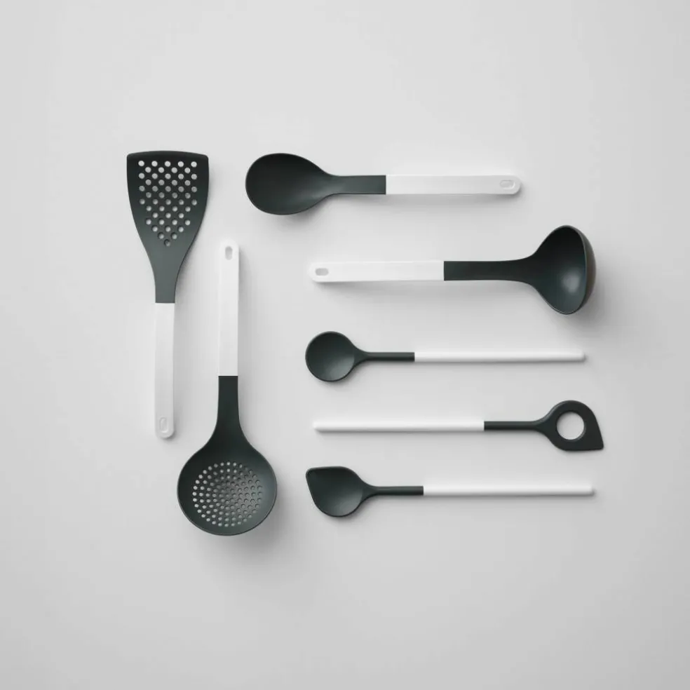 Optima Serveringsskje 29 cm, svart