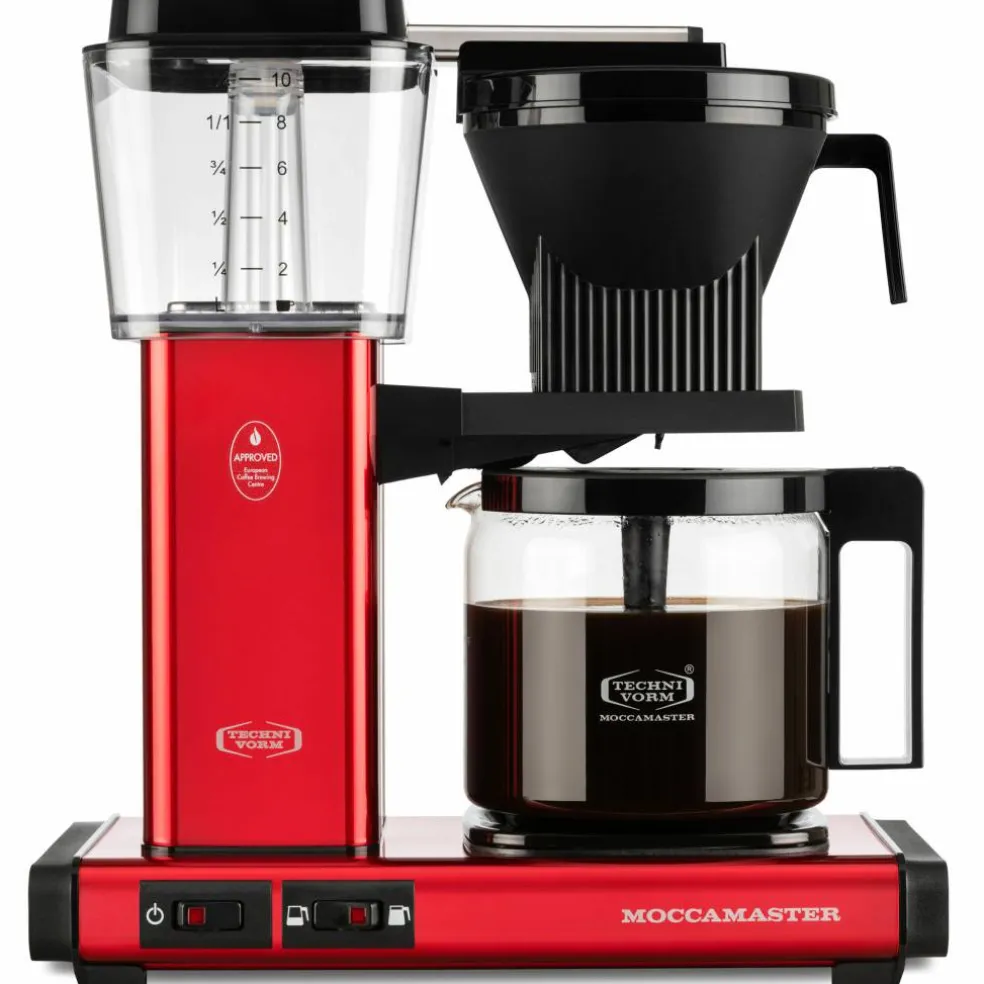 Optio kaffetrakter, rød