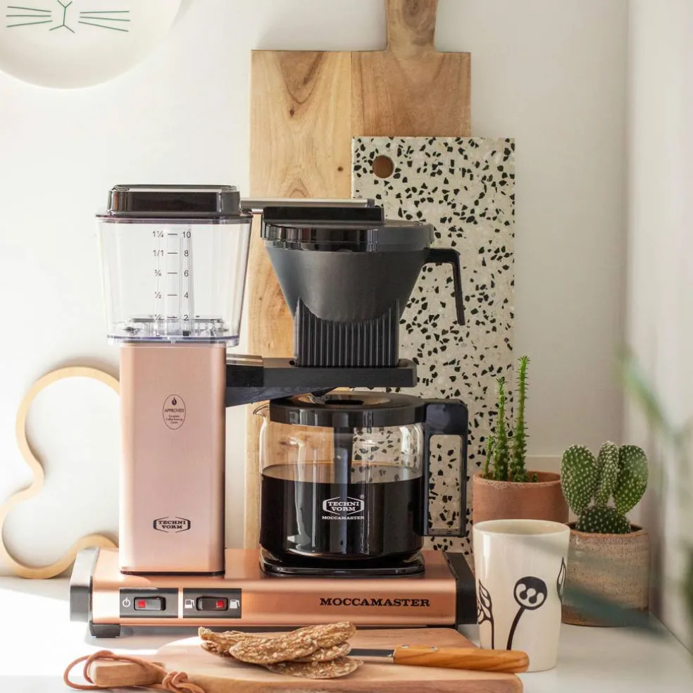 Optio kaffetrakter, roségull