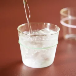 Orbit vannglass, rosa