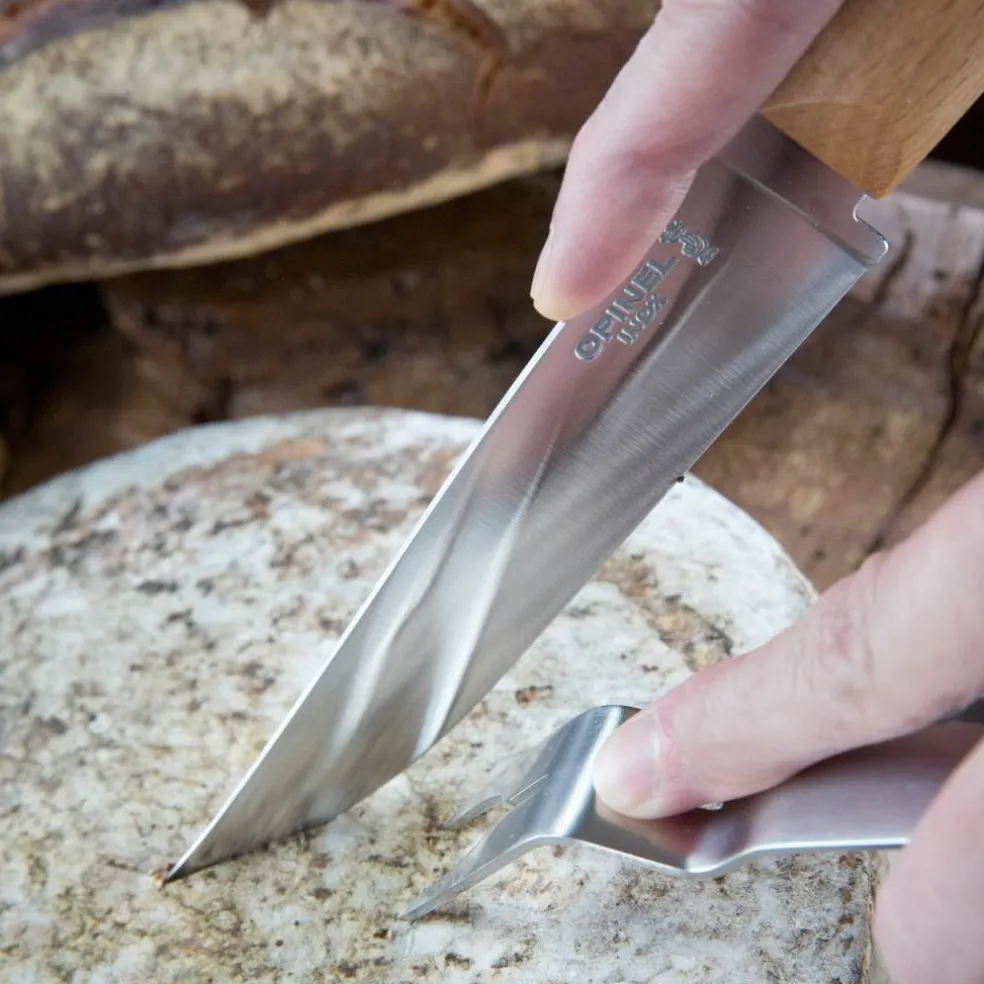 Ostesett, kniv + gaffel