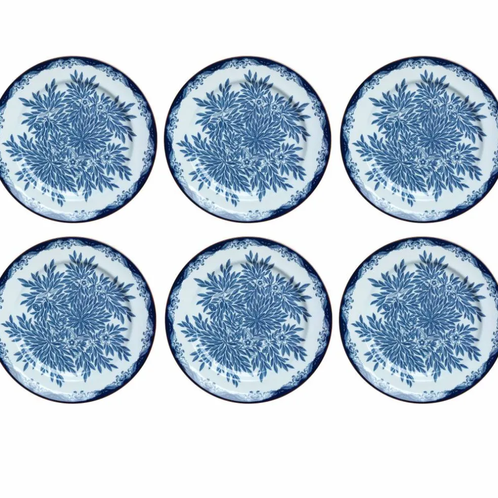 Ostindia Floris Tallerken 27 cm 6-pakning