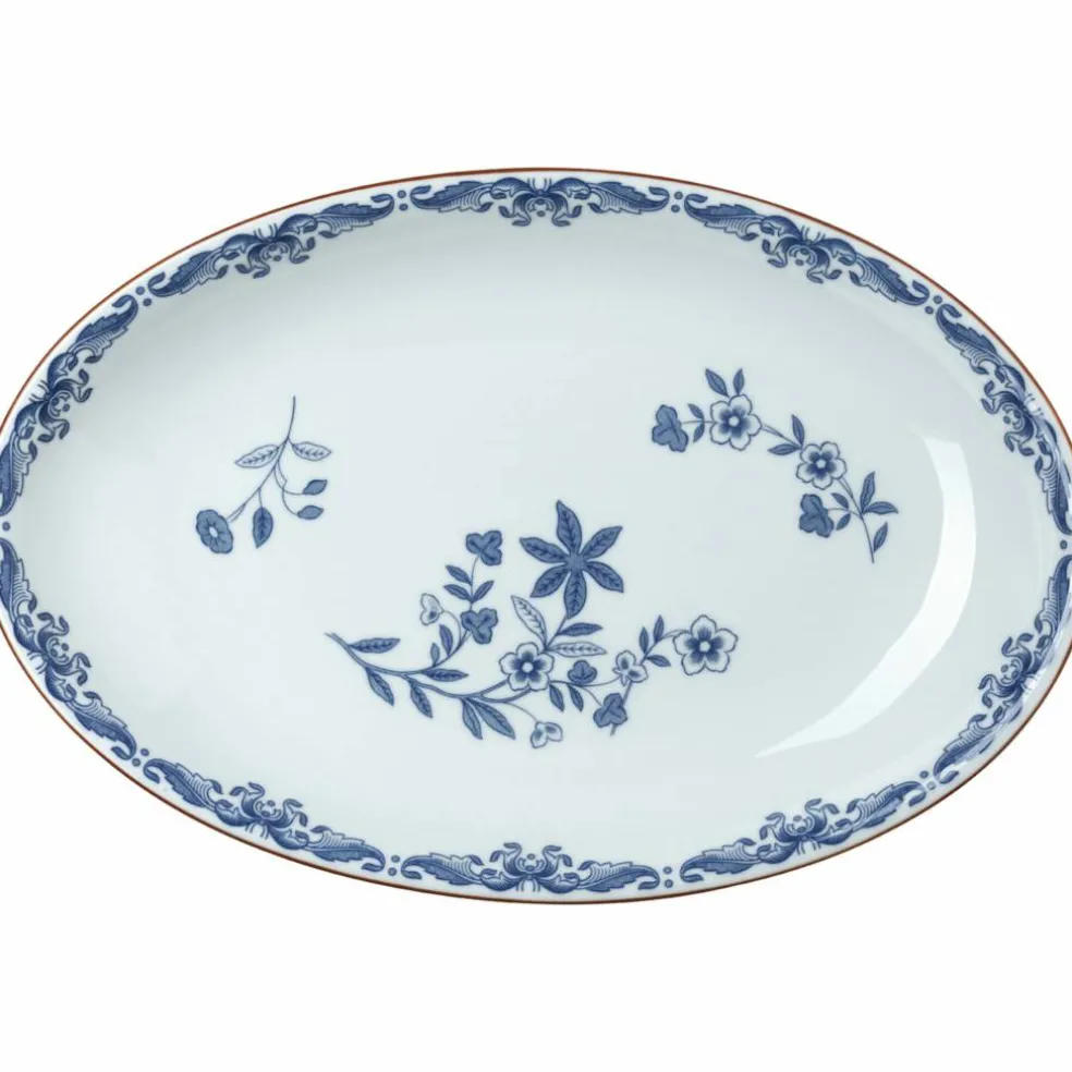 Ostindia Ovalt Serveringsfat 33 x 22 cm
